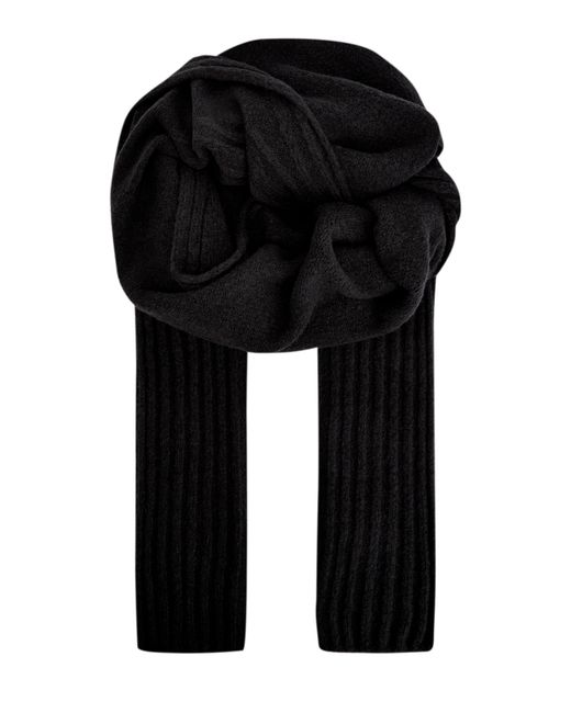 Gentryportofino Длинный шарф из шерстяной пряжи фактурной вязки