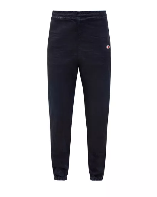 Diesel Брюки из окрашенной вручную ткани JoggJeans Track Denim