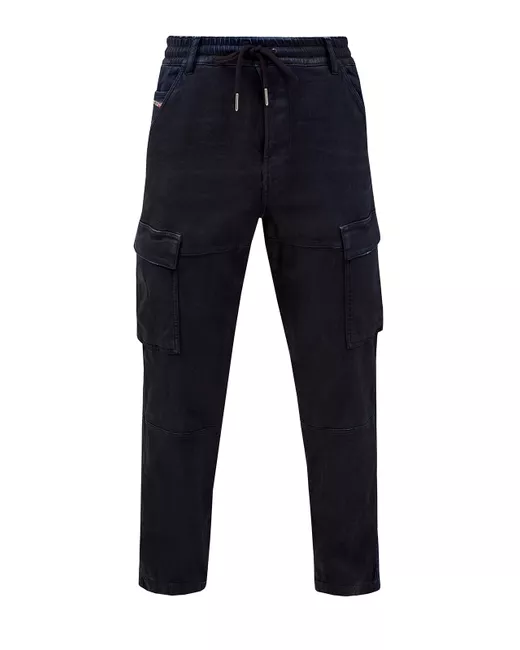 Diesel Брюки D-Krooley Joggjeans с карманами-карго и логотипом