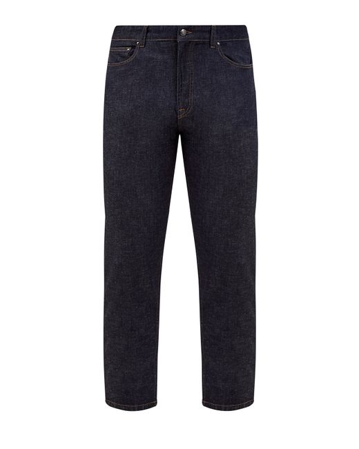 Canali Окрашенные вручную джинсы с волокнами льна и лиоцелла