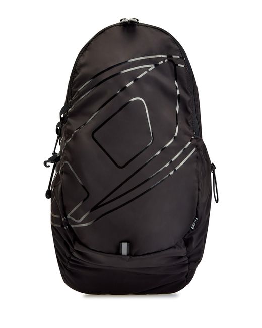 Diesel Рюкзак Drape Sling Bag из нейлона с глянцевым логотипом Oval D