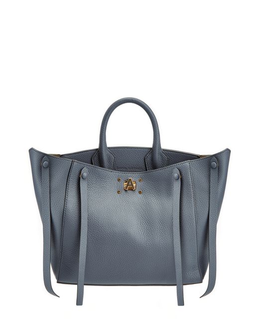 Lorena Antoniazzi Кожаная сумка-тоут со съемным ремнем и литой монограммой