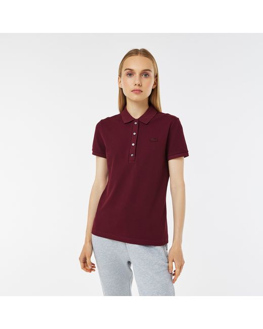 Lacoste поло Slim Fit из эластичного хлопка