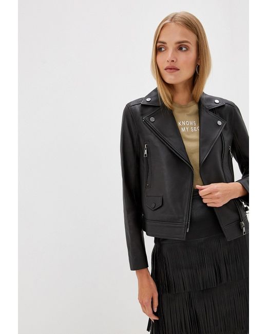 Karl Lagerfeld Куртка кожаная