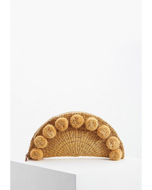 Whistles Клатч Stanley Large Taco Pom Clutch