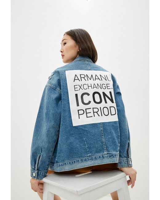 Armani Exchange Куртка джинсовая