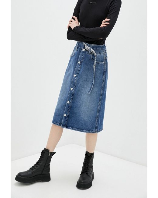 Calvin Klein Jeans Юбка джинсовая
