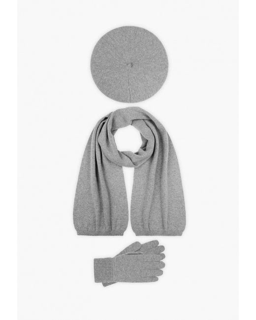 Junberg Берет шарф и перчатки