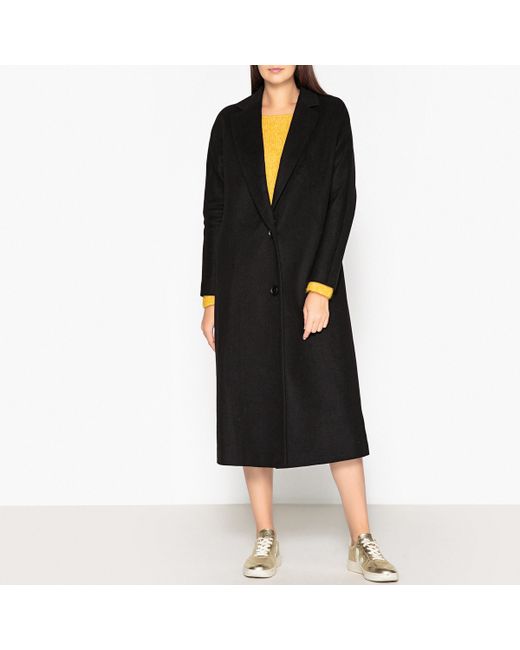 La Brand Boutique Collection Пальто длинное на пуговицах из смесовой шерсти