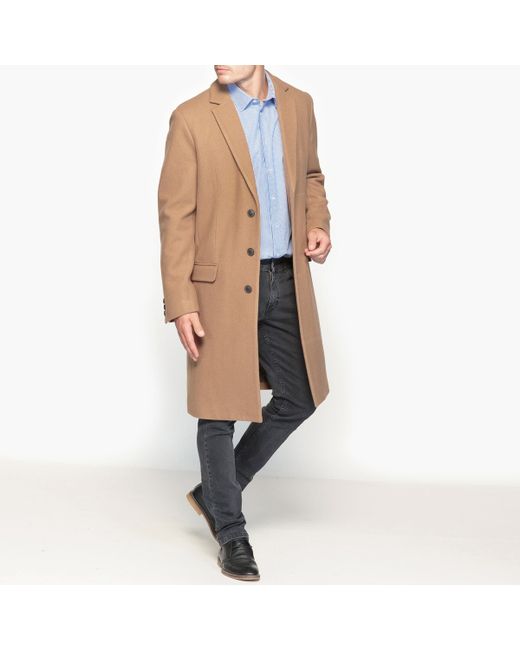La Redoute Collections Пальто длинное шерстяное