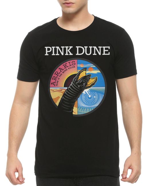 Dream Shirts Футболка Дюна Pink Floyd черная