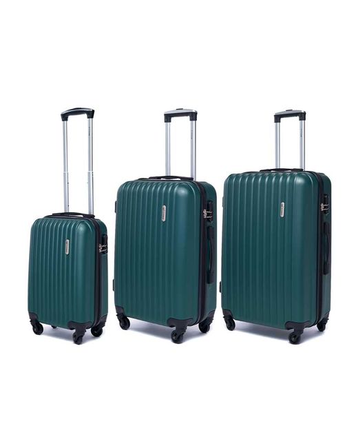 L'Case Комплект чемоданов унисекс Krabi темно