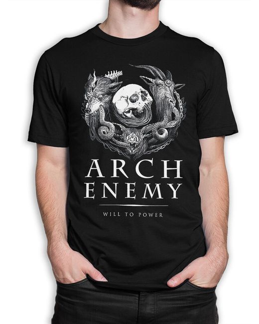 Design Heroes Футболка Arch Enemy Will To Power черная