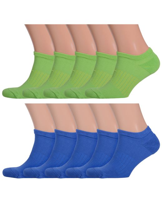 Palama Комплект носков мужских 10-МКС-03 зеленых синих