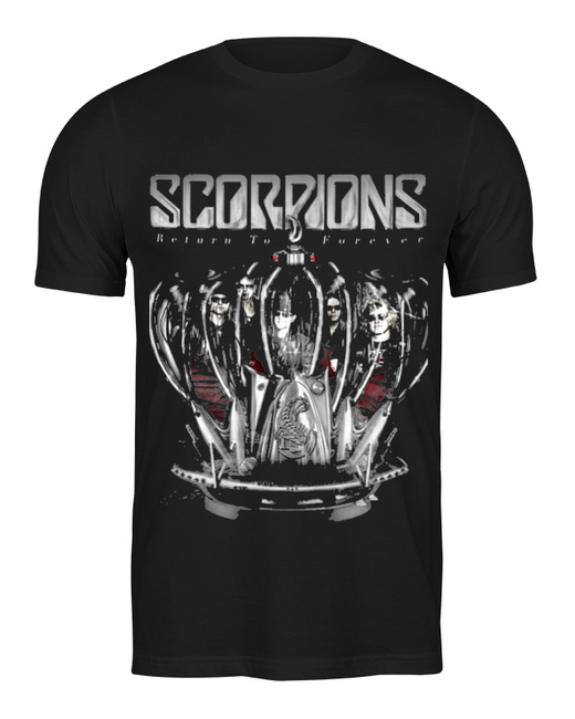 Printio Футболка Scorpions return to forever tour черная