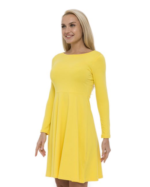 Lunarable Платье kelb003 желтое