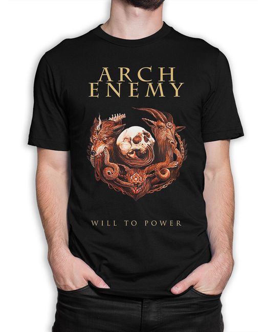 Design Heroes Футболка Arch Enemy will to power черная