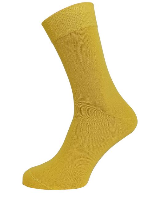 Lorenzline Комплект носков мужских К1 желтых