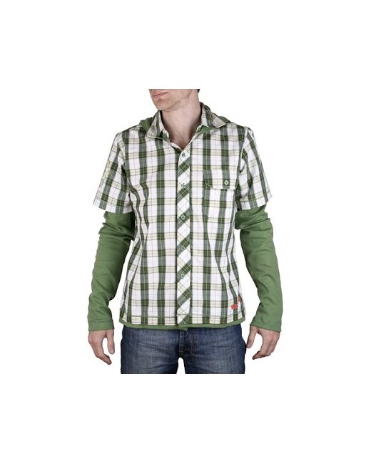 Maestro Рубашка зеленая