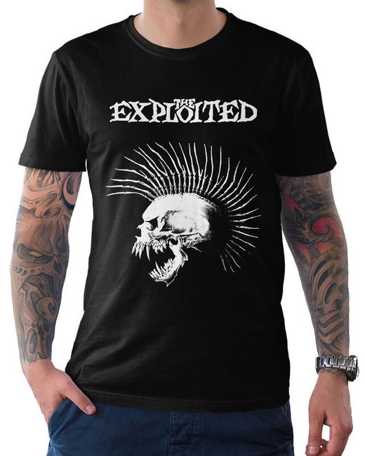 Design Heroes Футболка The Exploited черная