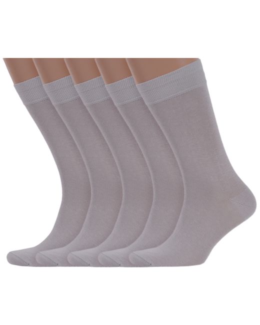 Lorenzline Комплект носков мужских 5-Н5 серых