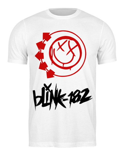 Printio Футболка Blink-182 red logo