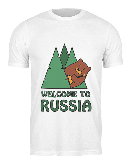 Printio Футболка Welcome to russia