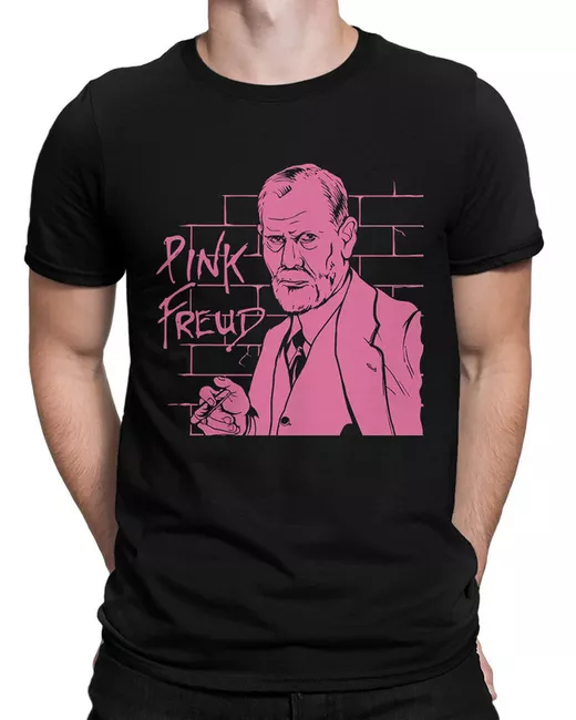 Design Heroes Футболка Pink Floyd черная