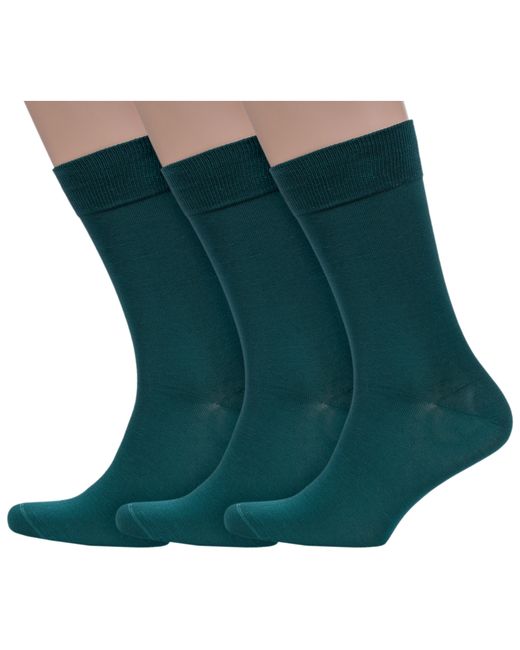 Sergio di Calze Комплект носков мужских 3-17SC6 зеленых