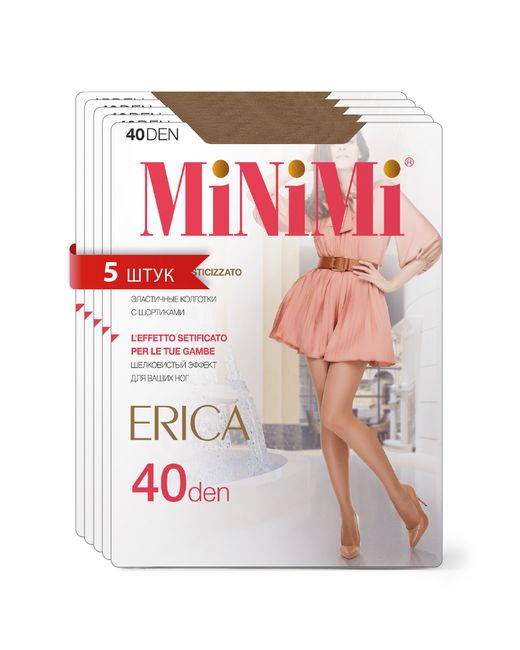 Minimi Basic Комплект колготок ERICA 40 caramello