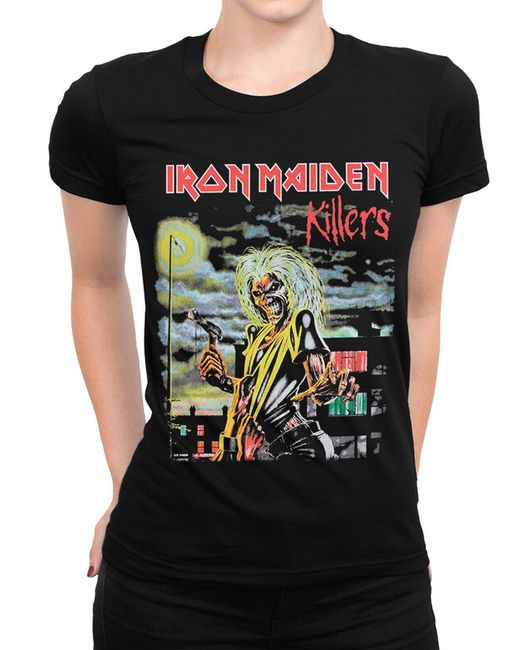 Design Heroes Футболка Iron Maiden черная