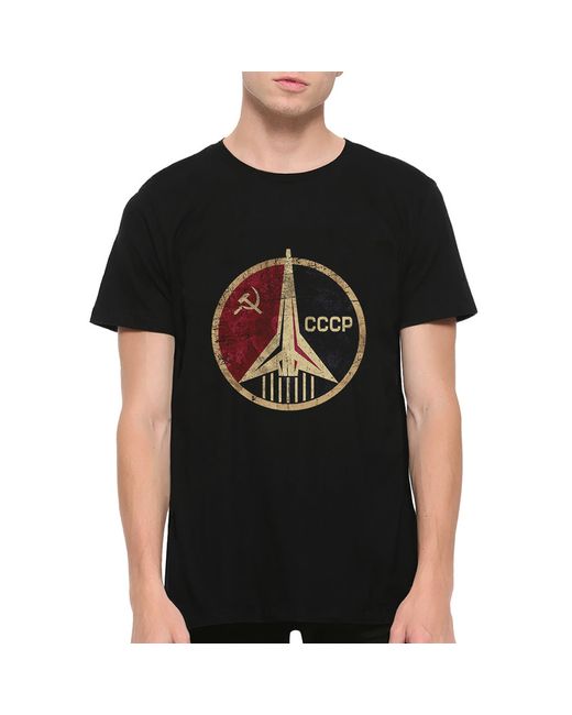 Dream Shirts Футболка Логотип СССР черная