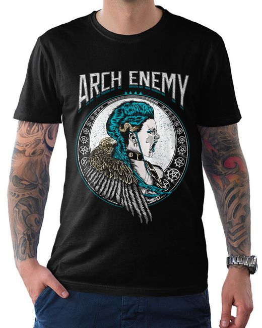 Design Heroes Футболка Arch Enemy черная