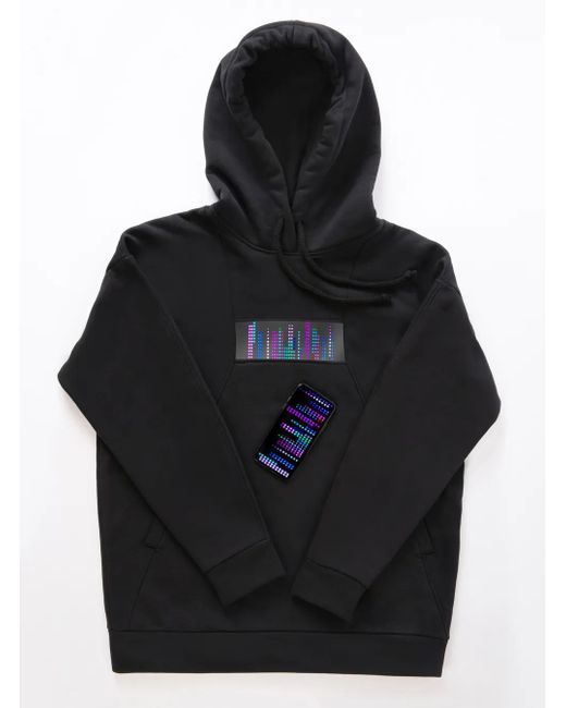 Cyberpix Худи унисекс Cyber hoodie черное