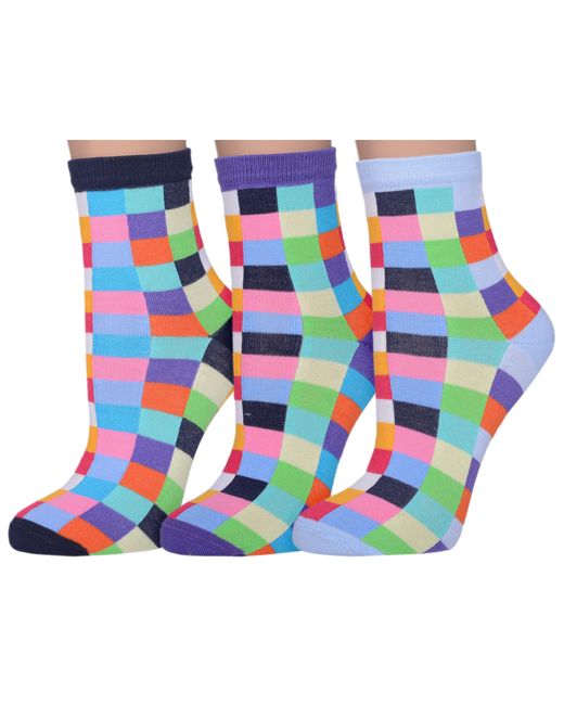 Lorenzline Комплект носков женских разноцветных