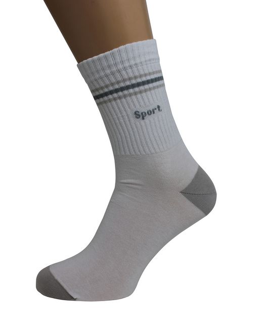 Lorenzline Комплект носков мужских С9 белых серых