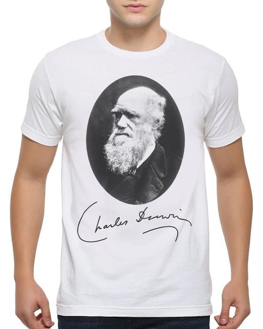 DreamShirts Studio Футболка Чарлз Дарвин Charles Darwin