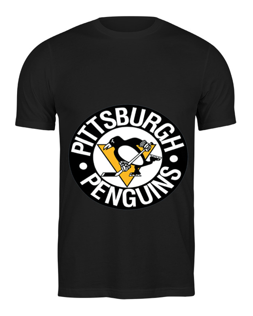 Printio Футболка Pittsburgh penguins черная