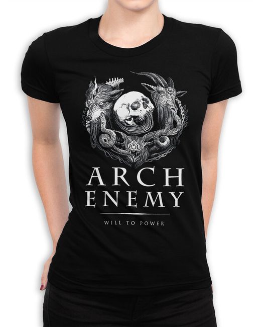 Design Heroes Футболка Arch Enemy Will To Power черная