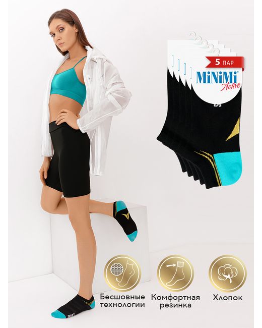 Minimi Basic Комплект носков женских черных