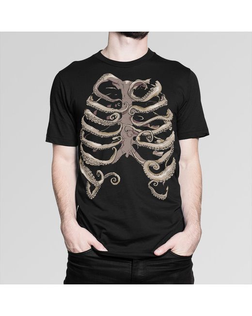 Dream Shirts Футболка Анатомия черная