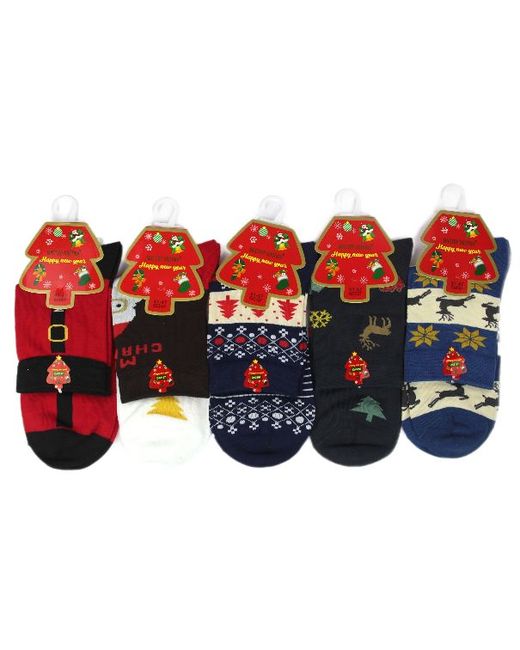 Мастер Хлопка Подарочный набор носков унисекс DА3197 разноцветных