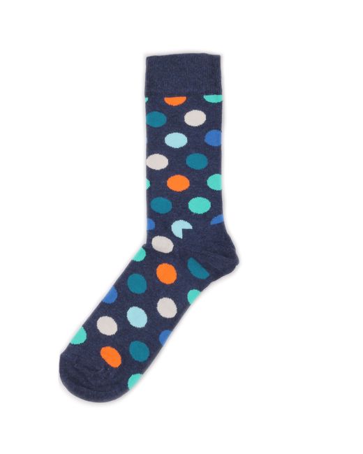 Happy Socks Носки унисекс Big Dot Navy Multicolor разноцветные