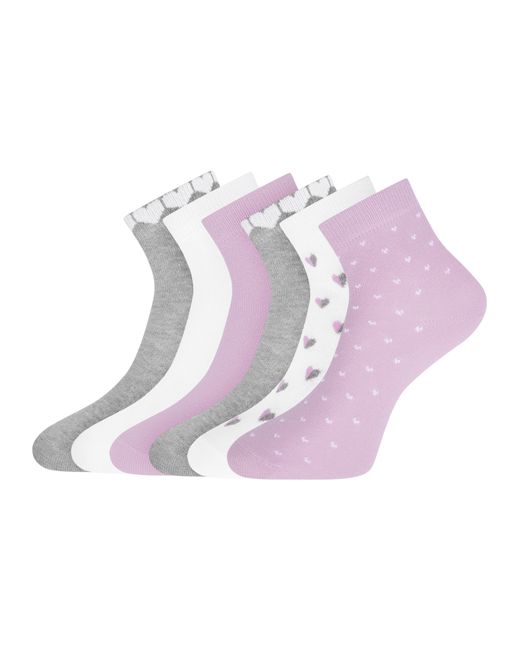 Oodji Комплект носков женских 57102418T6 разноцветных