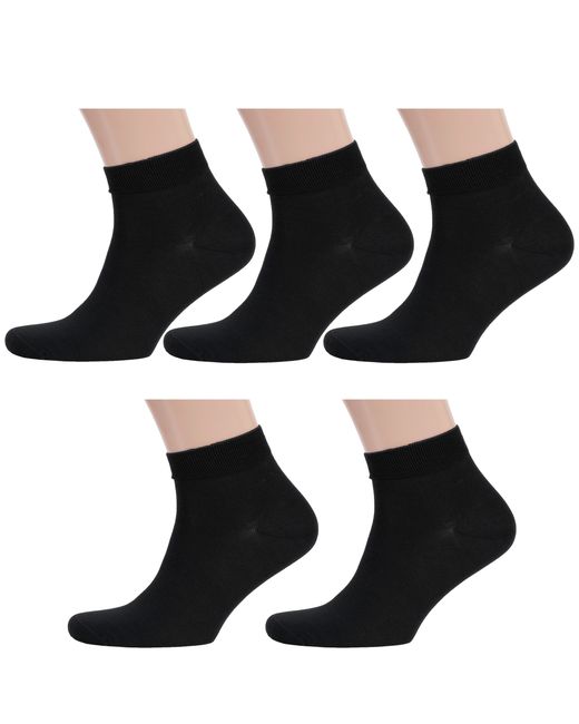 RuSocks Комплект носков мужских 5-М-1125 черных