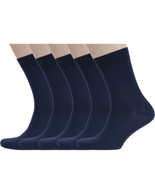 RuSocks Комплект носков мужских 5-М-1134 синих
