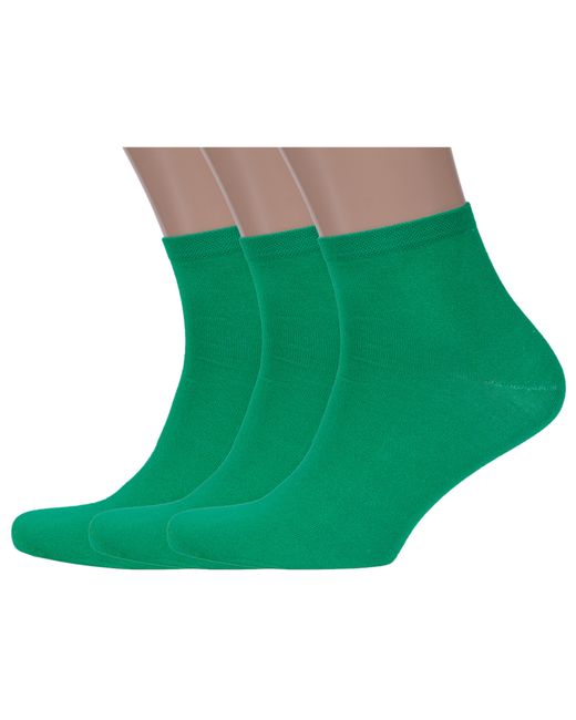 RuSocks Комплект носков мужских зеленых