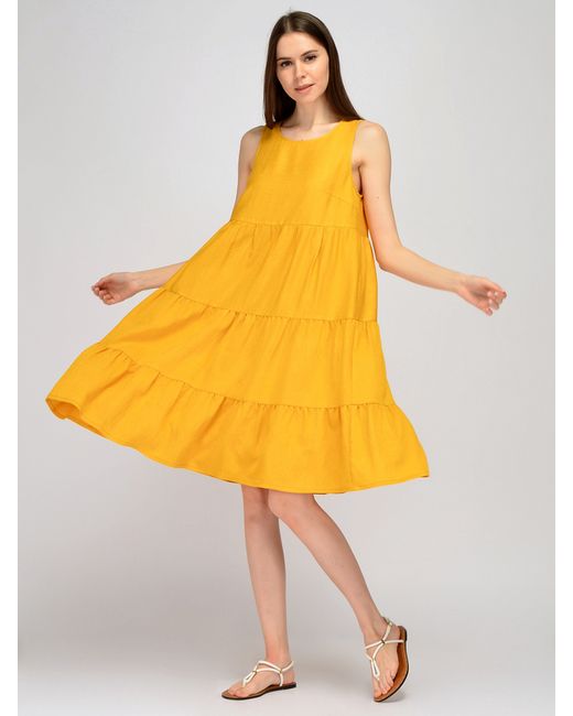 Viserdi Платье 10271 желтое