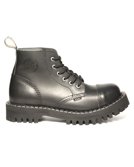 Steel Ботинки 141034 черные