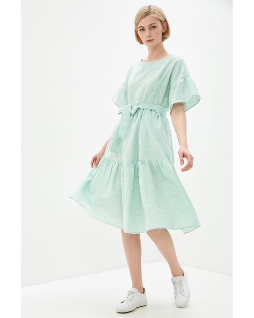 Baon Платье B450052 зеленое